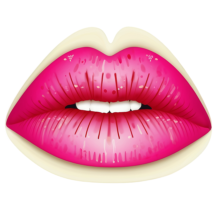 Pink Lips Vector Png 06212024 PNG image