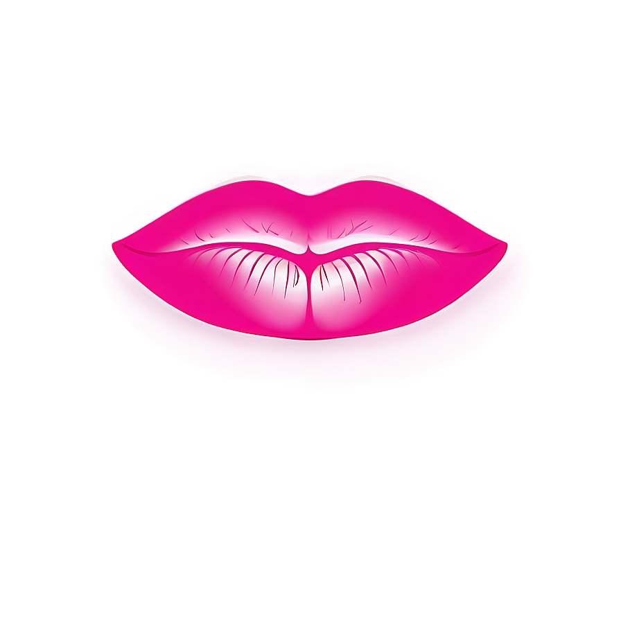 Pink Lips With Heart Png Twb PNG image