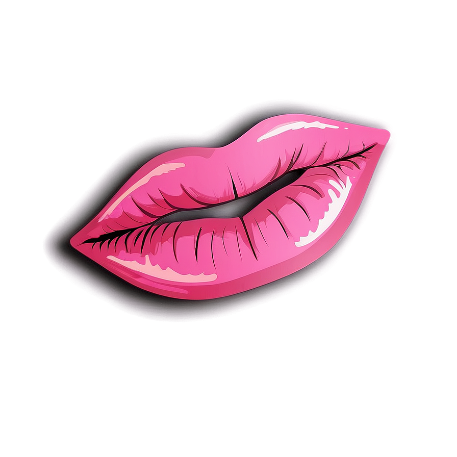 Pink Lips With Smile Png Nfh PNG image