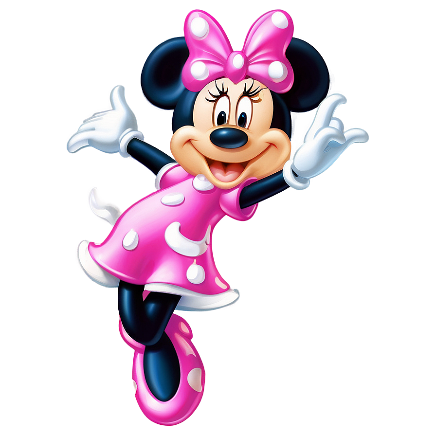 Pink Minnie Mouse Decoration Png Vqy PNG image