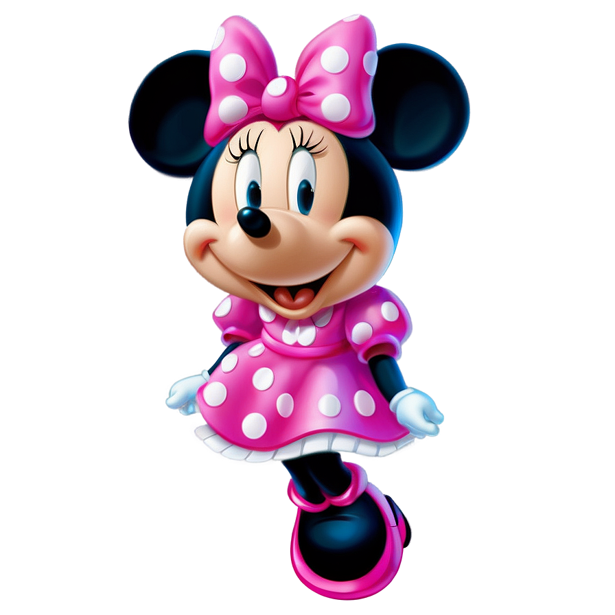 Pink Minnie Mouse Fun Activity Png 3 PNG image