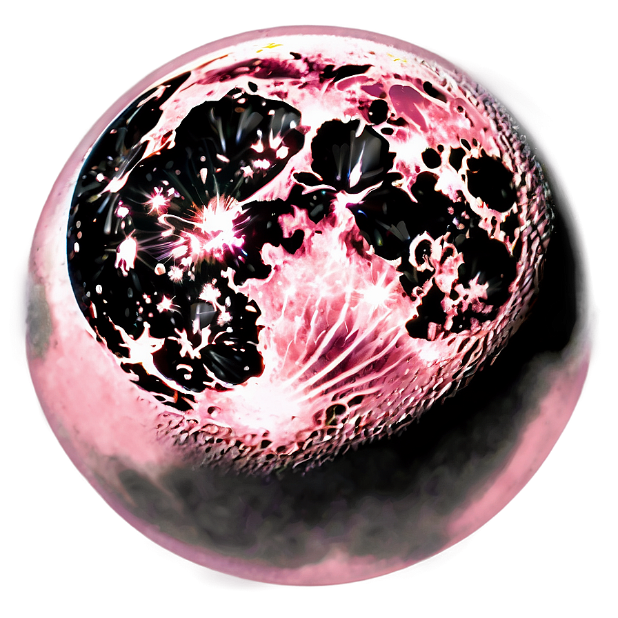 Pink Moon B PNG image