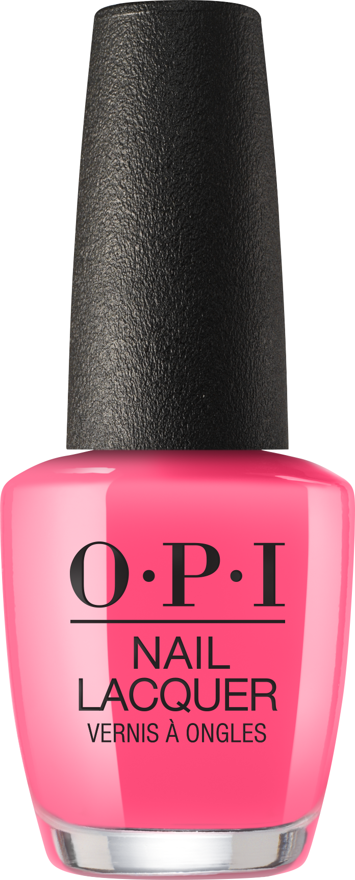 Pink O P I Nail Polish Bottle PNG image