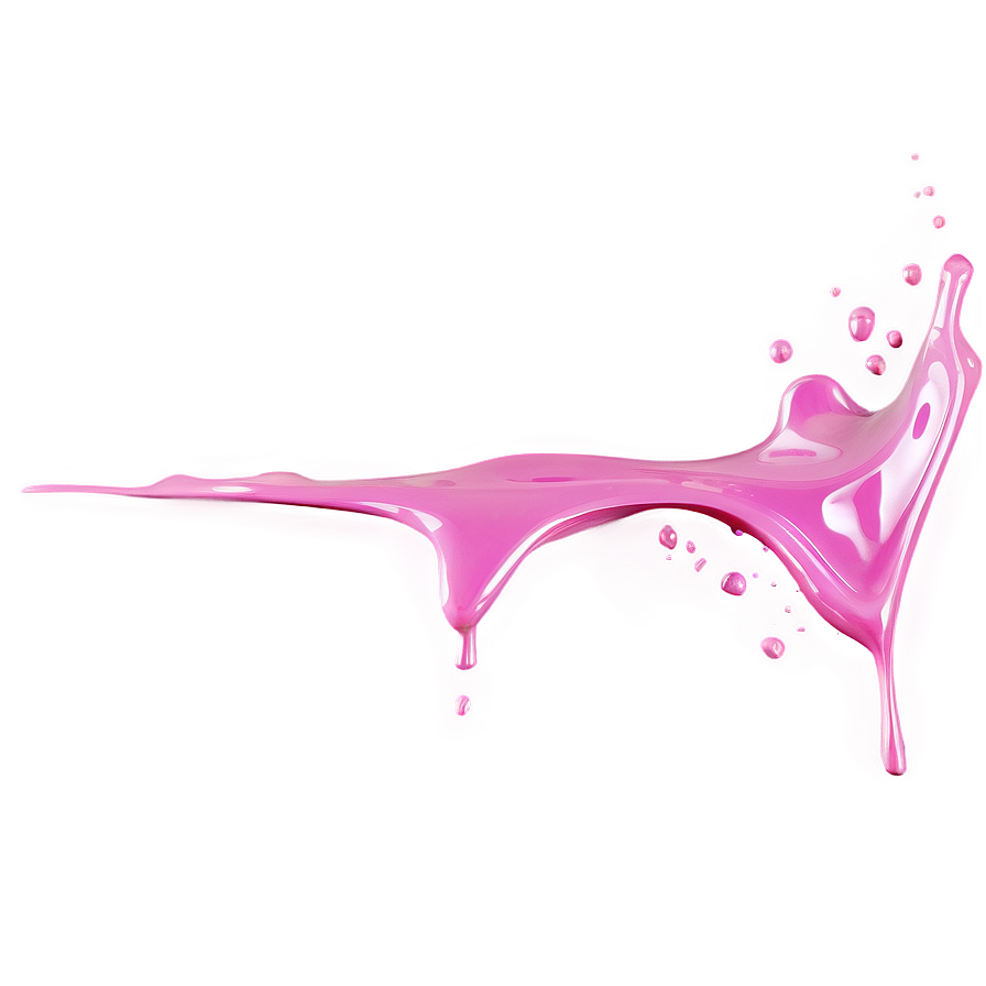 Pink Paint Splash Png Ris PNG image