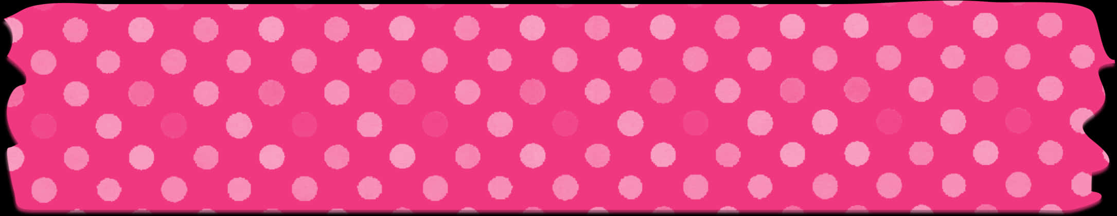 Pink Polka Dot Washi Tape PNG image