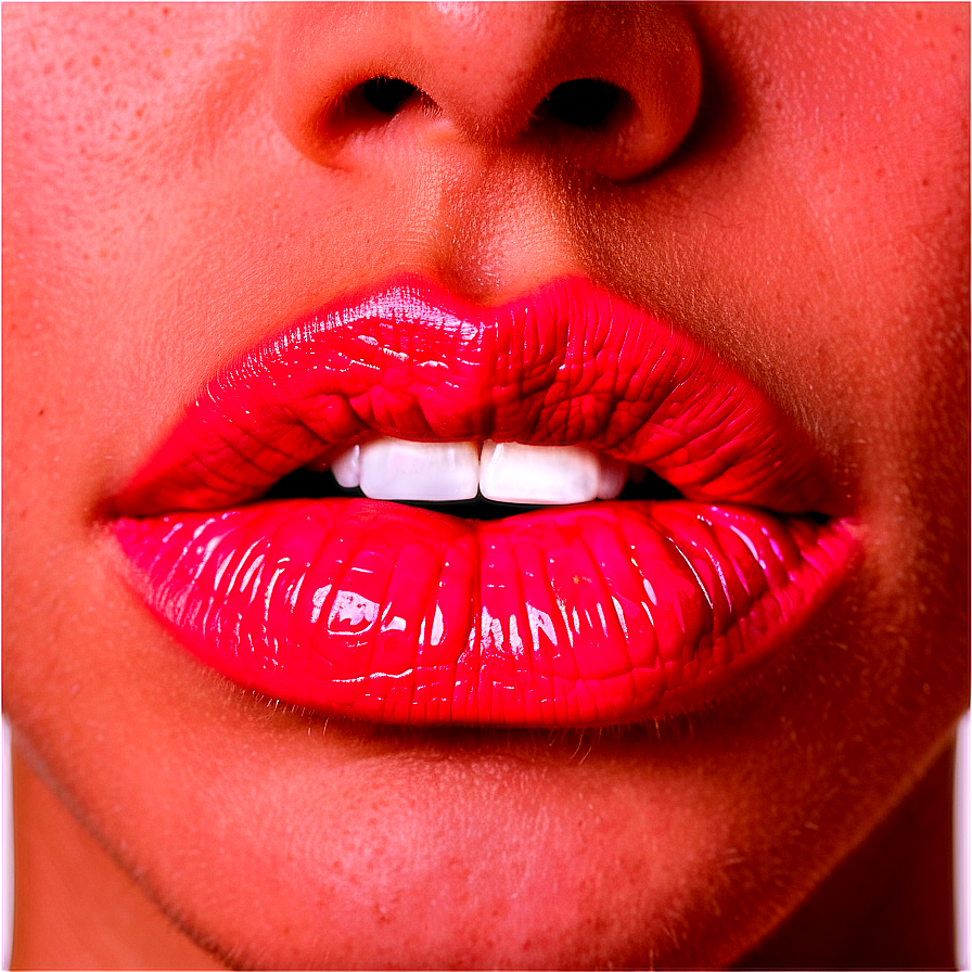 Pink Pouty Lips Png 06212024 PNG image