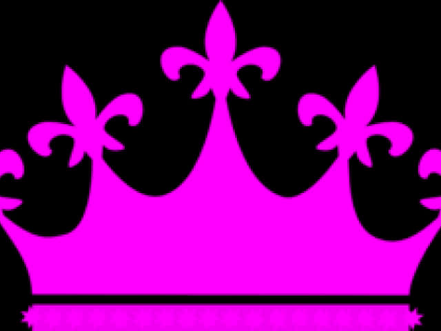 Pink Princess Crown Graphic PNG image