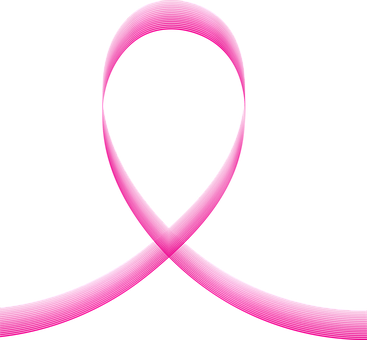 Pink Ribbon Awareness Symbol PNG image