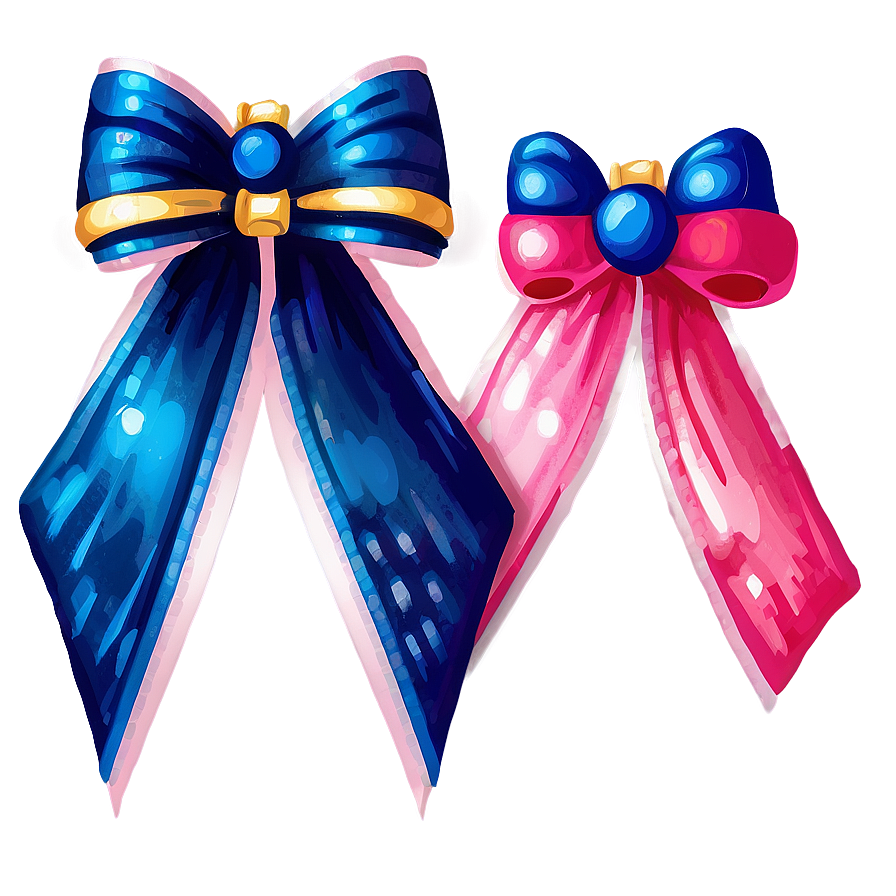 Pink Ribbon Bow Png Kcb PNG image