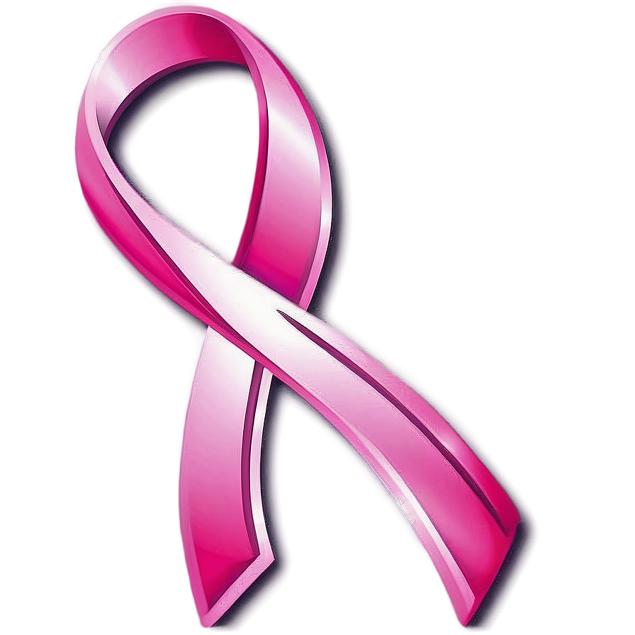 Pink Ribbon Dedication October Png 06212024 PNG image