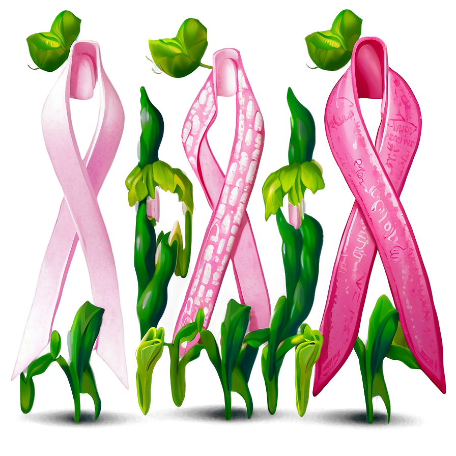 Pink Ribbon Journey October Png 06212024 PNG image