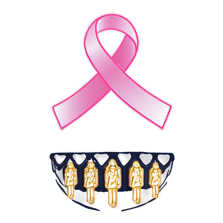 Pink Ribbon Resolute October Png 06212024 PNG image