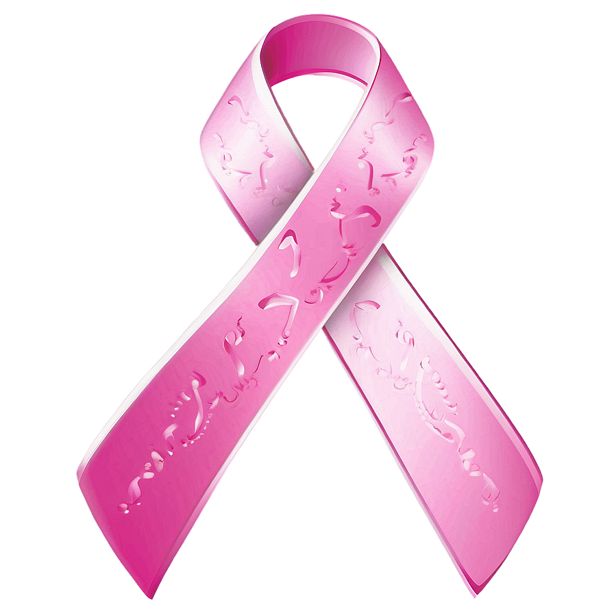 Pink Ribbon Support October Png 06212024 PNG image