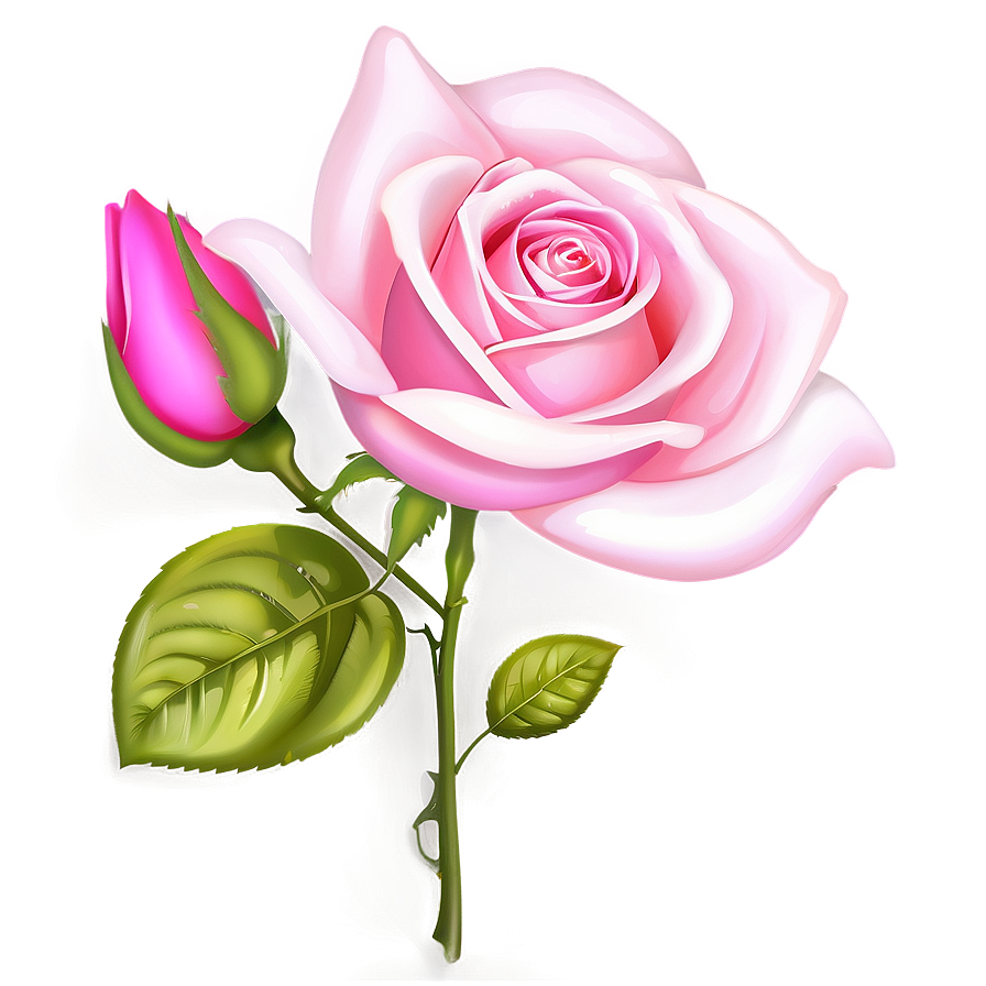 Pink Rose Clipart Png Xsc26 PNG image