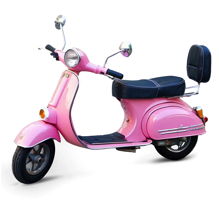 Pink Scooter Png 05242024 PNG image