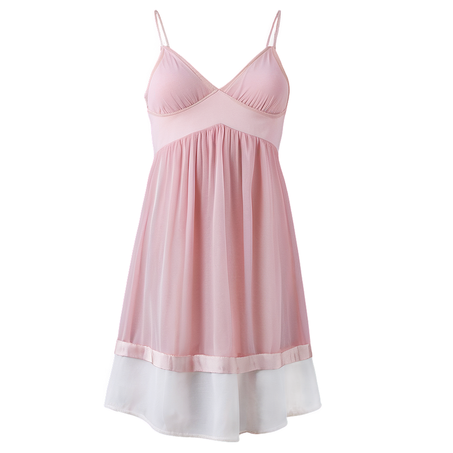 Pink Slip Dress Png 06292024 PNG image