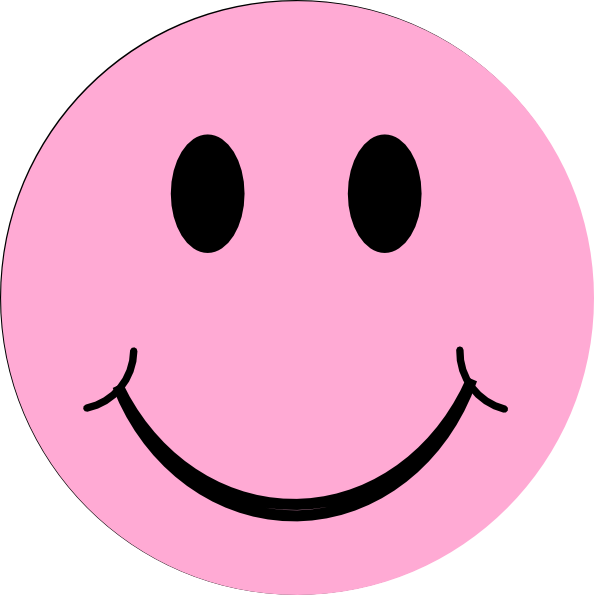 Pink Smiley Face Emoji.png PNG image