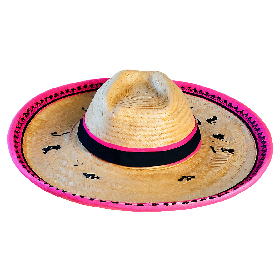 Pink Sombrero Hat Png 22 PNG image