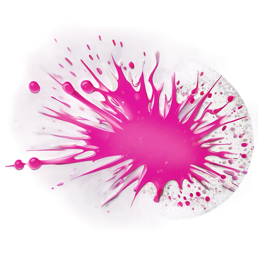 Pink Splat Png 06122024 PNG image