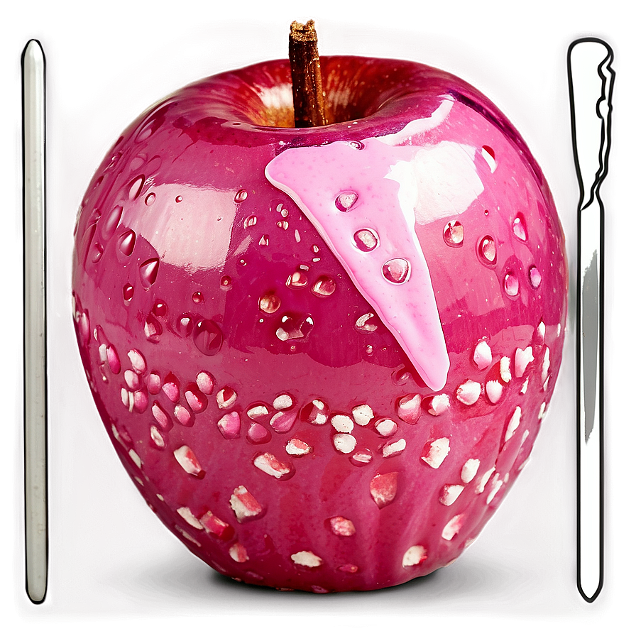 Pink Sugar Candy Apple Png Ixu71 PNG image