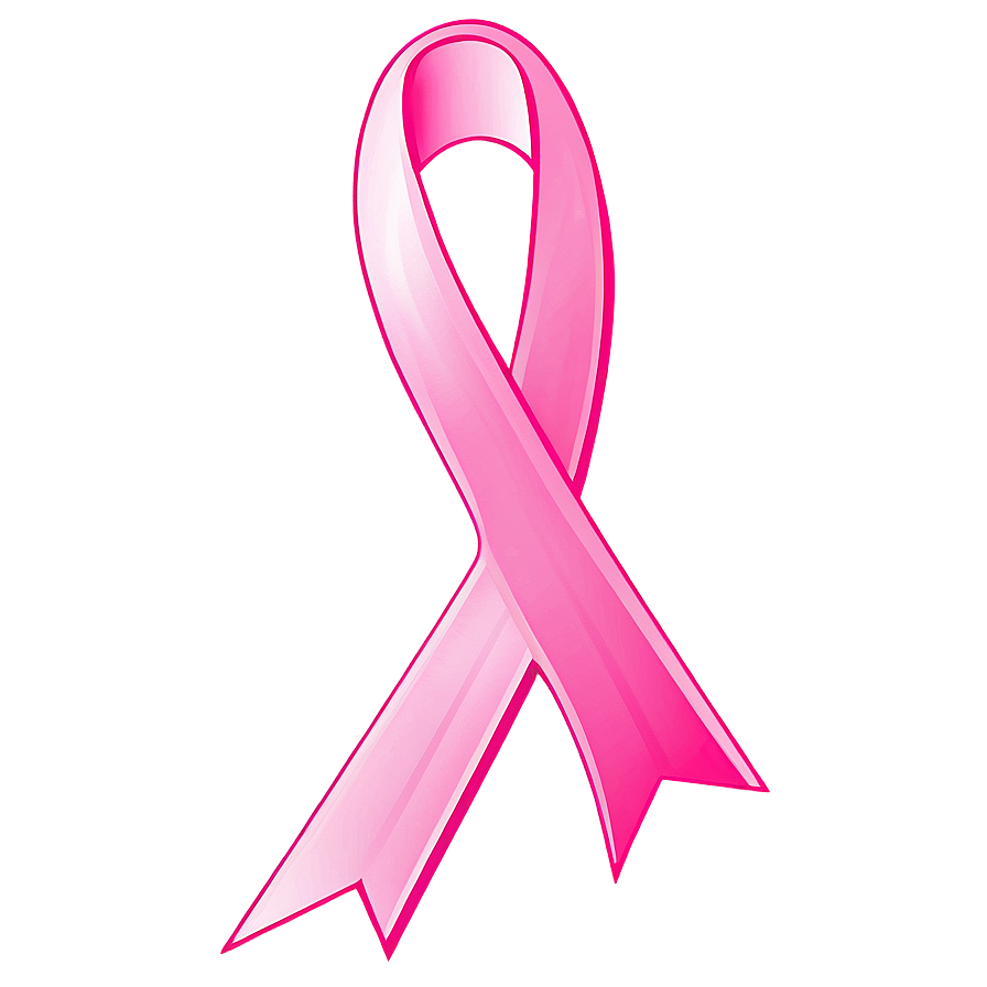 Pink Support Ribbon October Png 06212024 PNG image