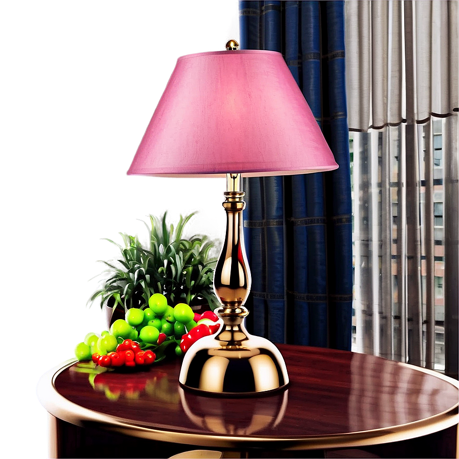 Pink Table Lamp Png Ufx PNG image