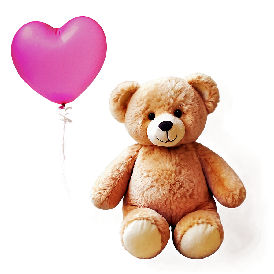 Pink Teddy Bear Png 05212024 PNG image