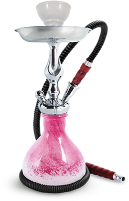 Pink Traditional Hookah PNG image