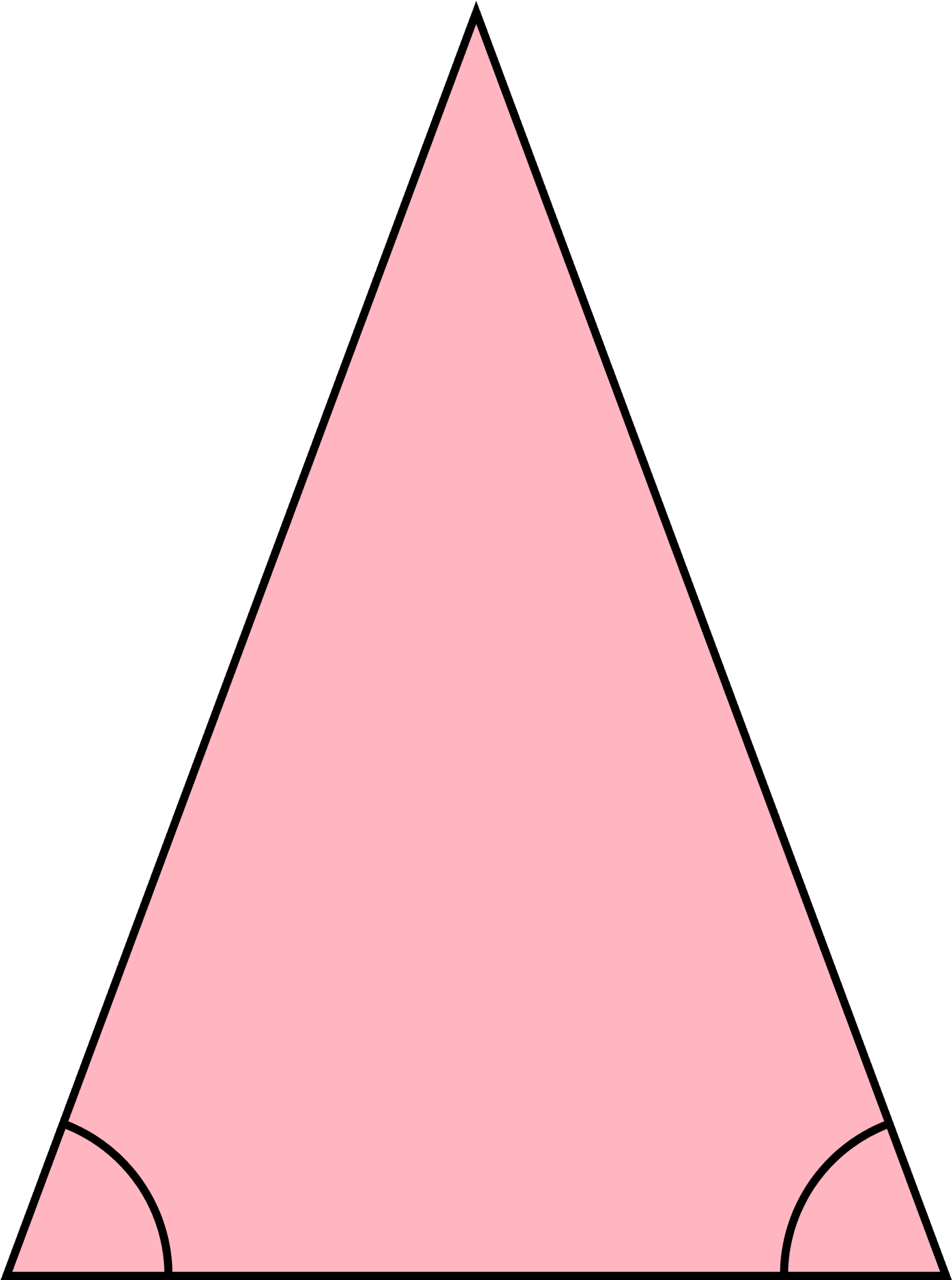 Pink Triangle Graphic PNG image