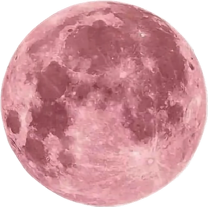 Pink Tumblr Moon PNG image