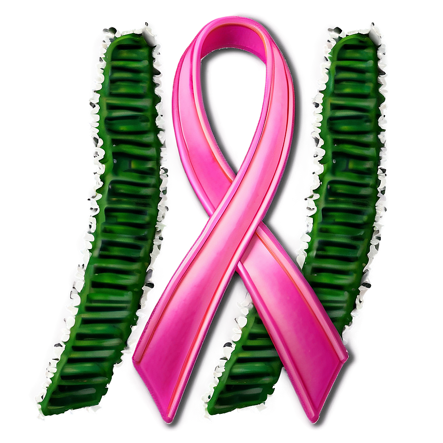 Pink Warriors October Ribbon Png 06212024 PNG image