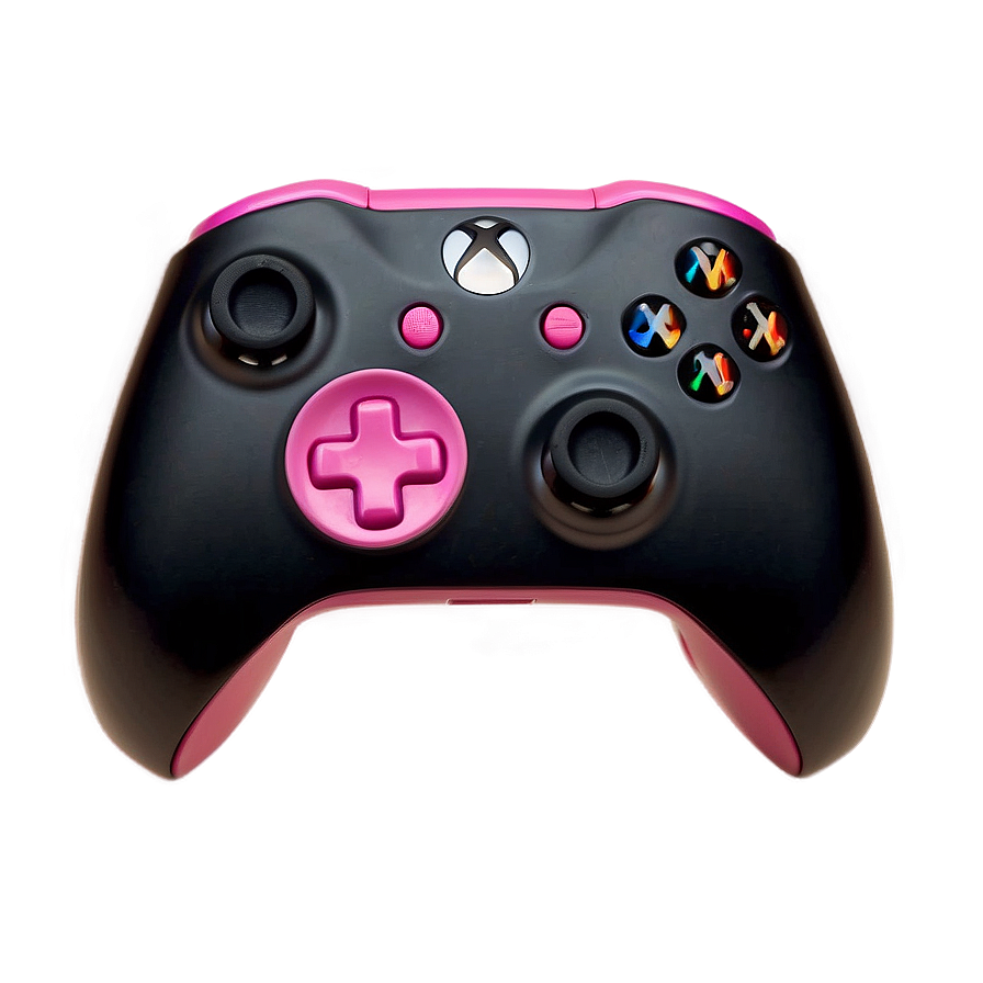 Pink Xbox Controller For Gamers Png Peq PNG image