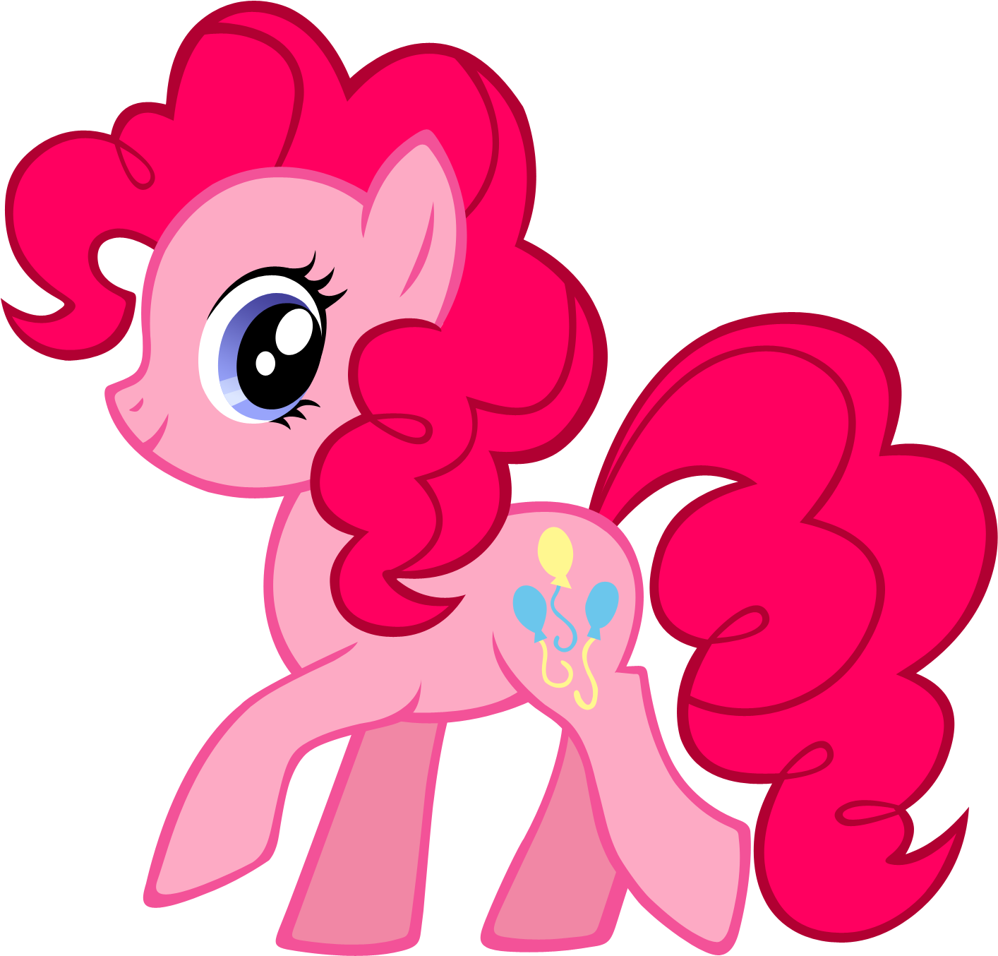 Pinkie Pie Animated Character PNG image