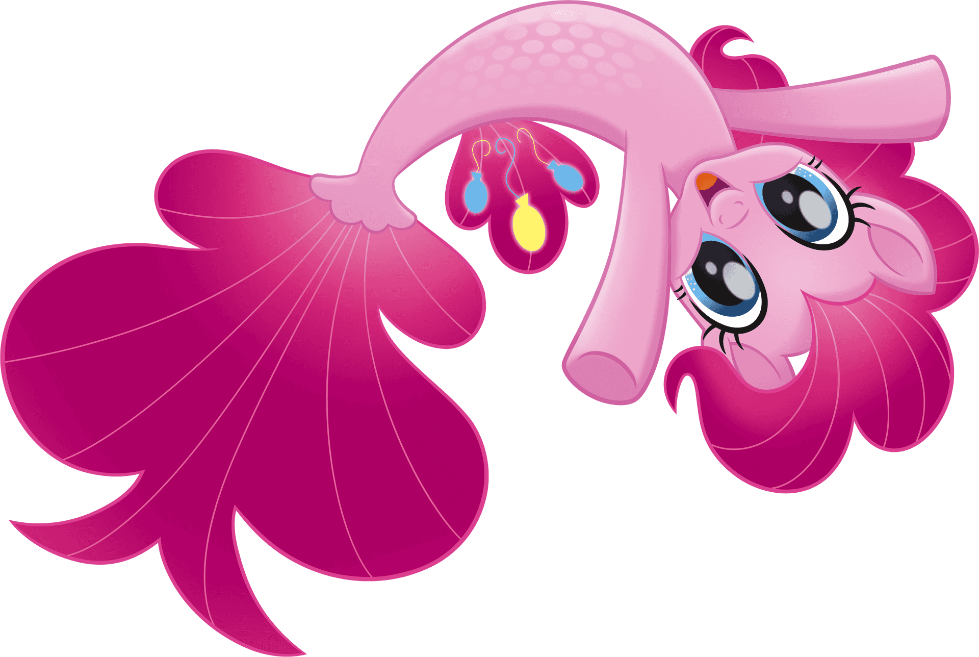 Pinkie_ Pie_ Hanging_ Upside_ Down PNG image