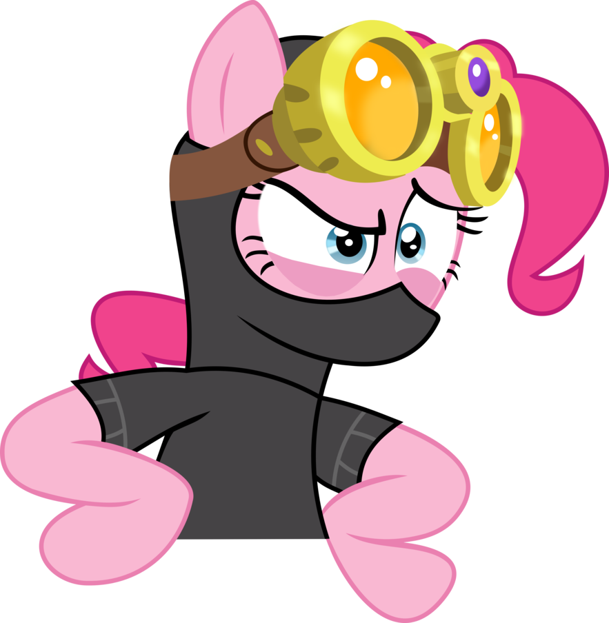 Pinkie Pie Spy Costume PNG image