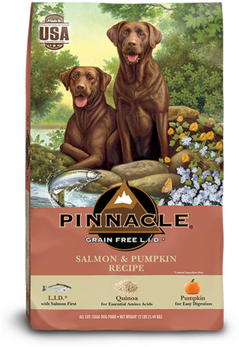 Pinnacle Dog Food Salmon Pumpkin Recipe PNG image