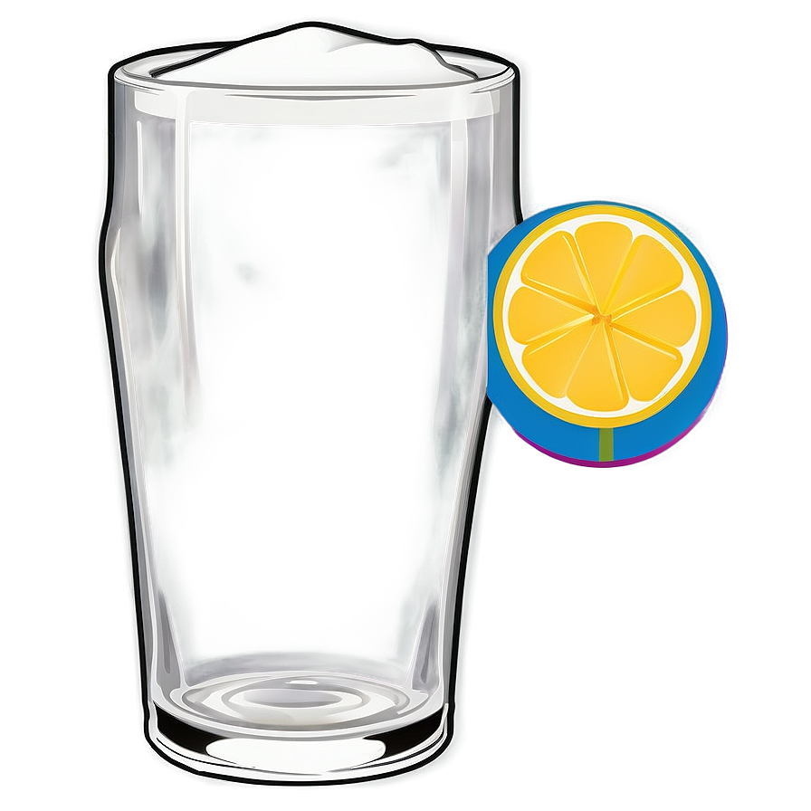 Pint Glass Outline Icon Png Wne PNG image