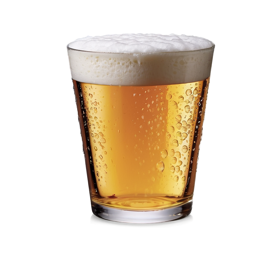 Pint Glass With Foam Top Png Mju79 PNG image