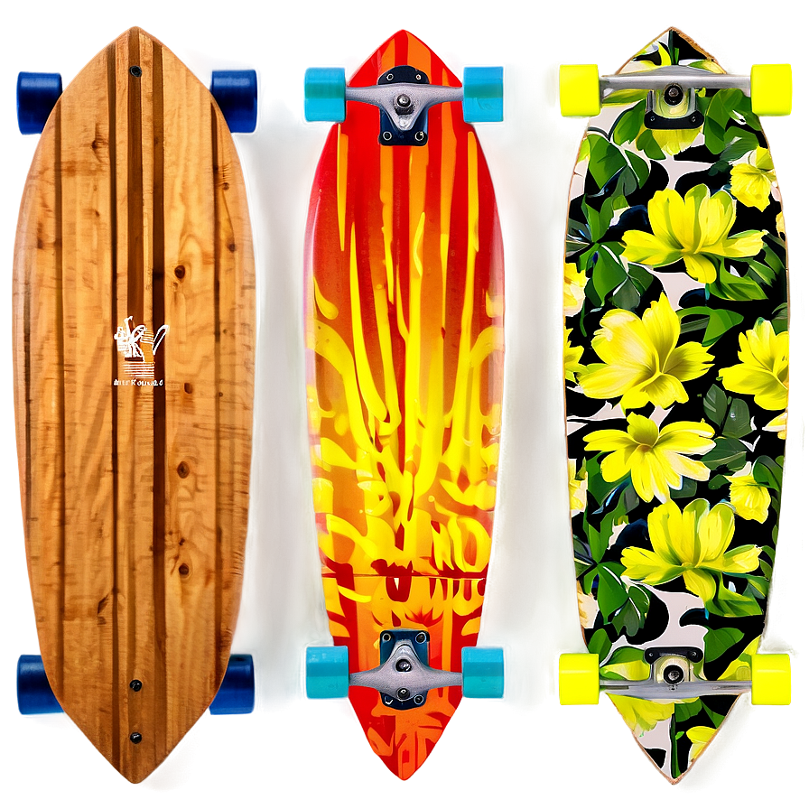 Pintail Longboard Png Vcg22 PNG image