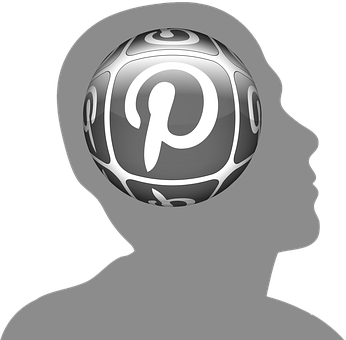 Pinterest Inspired Brain Concept PNG image