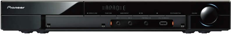 Pioneer Karaoke Home Theater Receiver PNG image