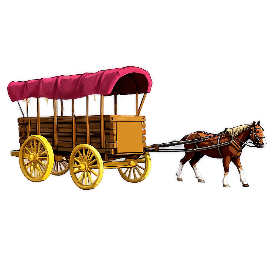 Pioneer Wagon Train Png Uji93 PNG image