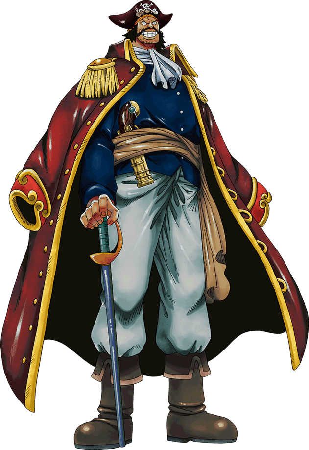 Pirate Captain Anime Character PNG image