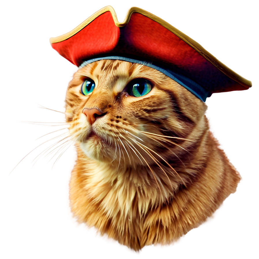 Pirate Cat Filter Png 06282024 PNG image