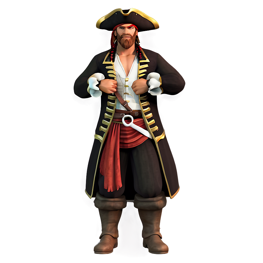 Pirate Character Png 05242024 PNG image