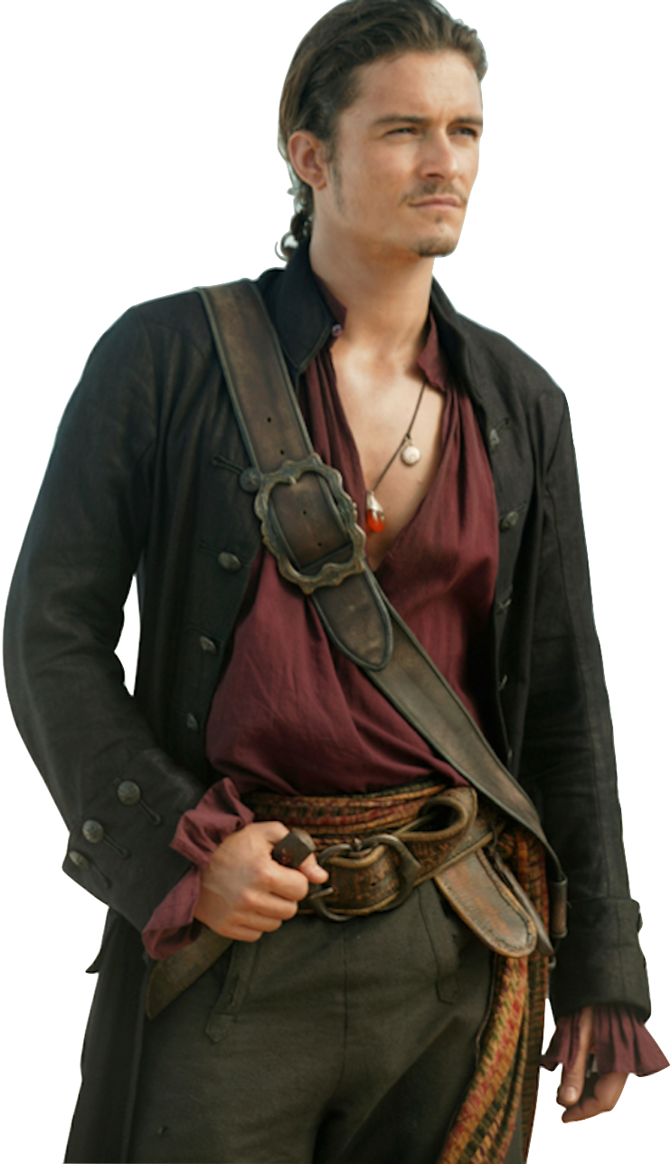 Pirate Character Pose PNG image