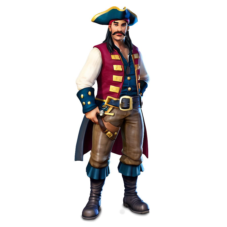 Pirate Game Character Captain Png 41 PNG image