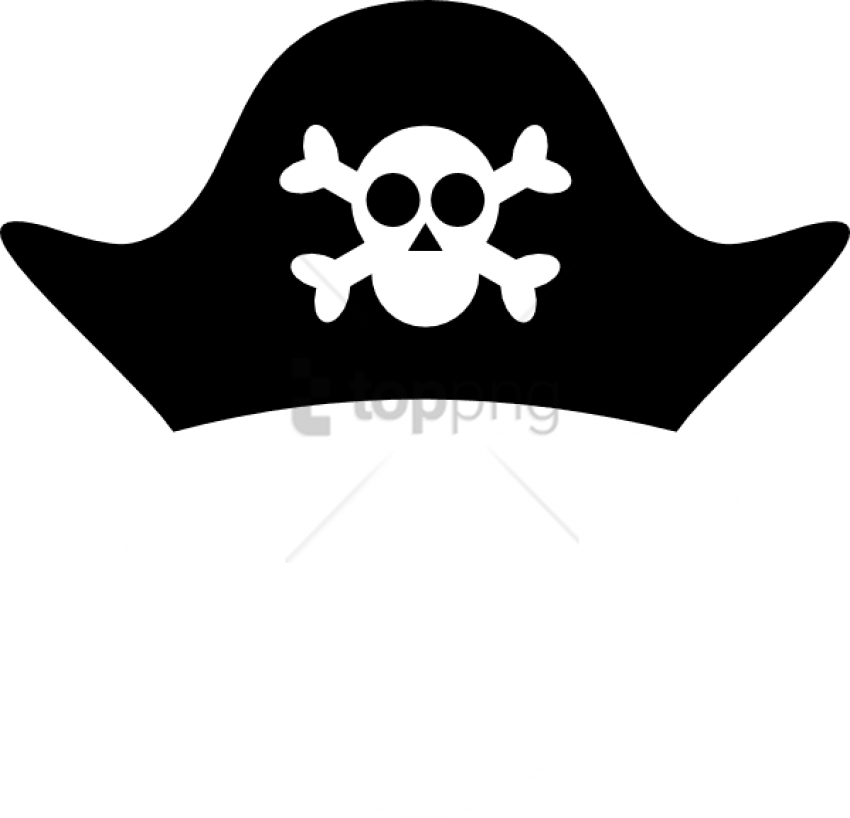 Pirate Hat Icon PNG image