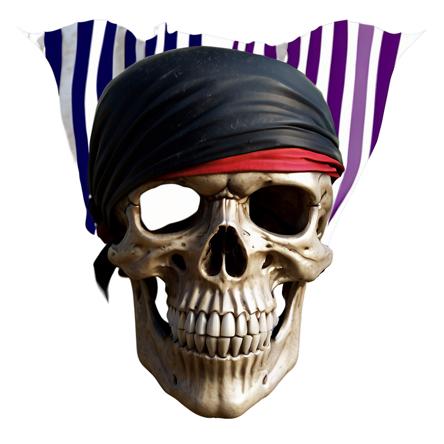Pirate Head Flag Png Osd PNG image