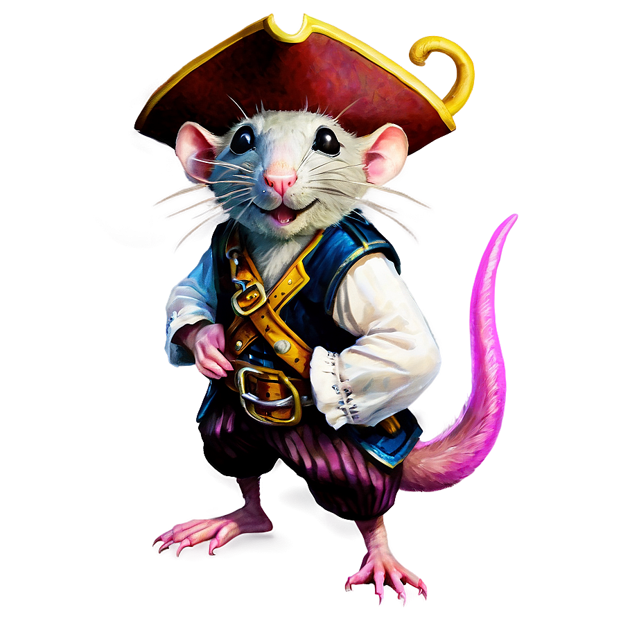 Pirate Rat Png Voa PNG image